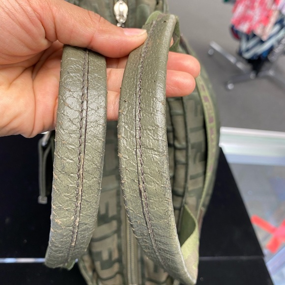 ❤️sold❤️Fendi Zucca monogram canvas small tote - Picture 7 of 12